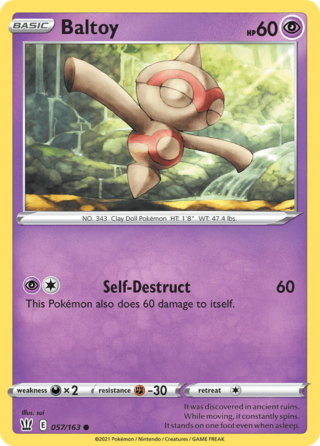 Baltoy — Battle Styles #57
