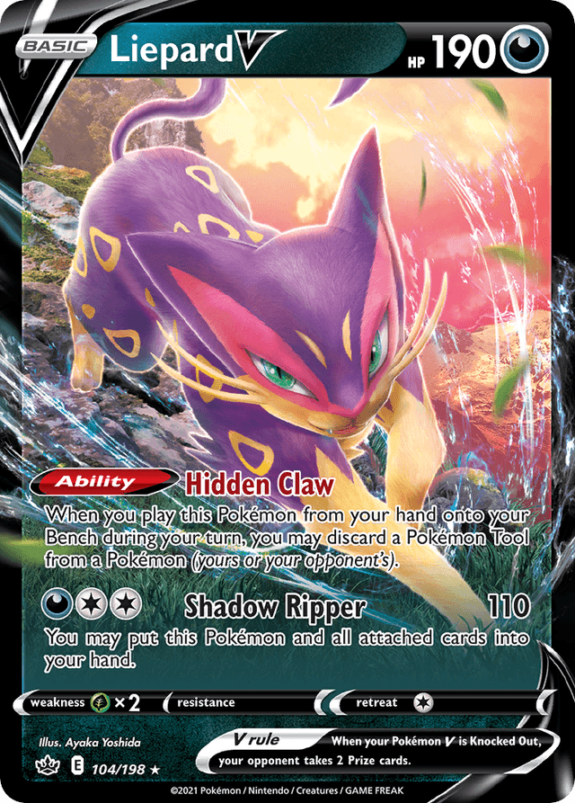 Liepard V — Chilling Reign #104