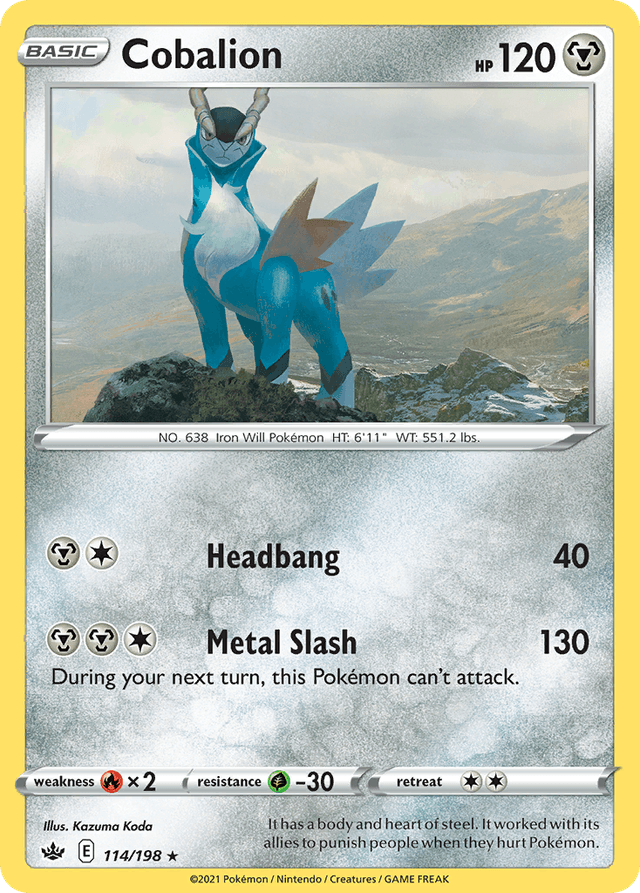Cobalion — Chilling Reign #114