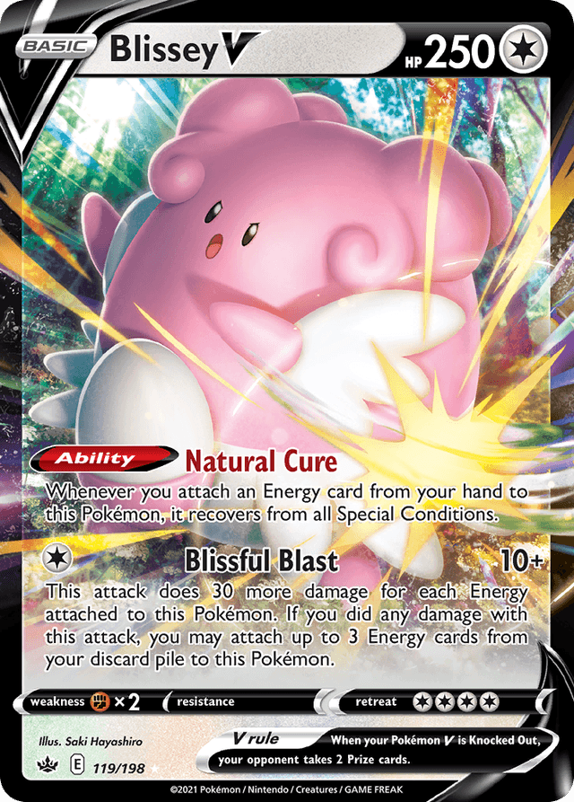 Blissey V — Chilling Reign #119