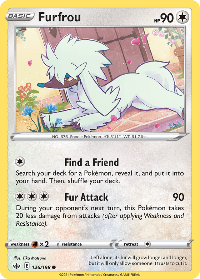 Furfrou — Chilling Reign #126