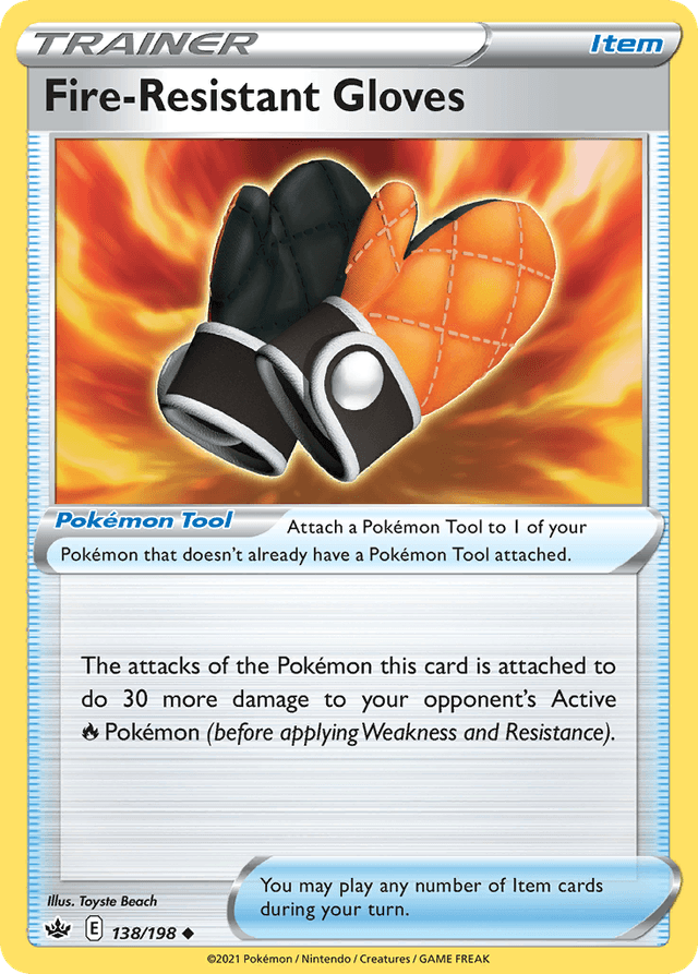 Fire-Resistant Gloves — Chilling Reign #138