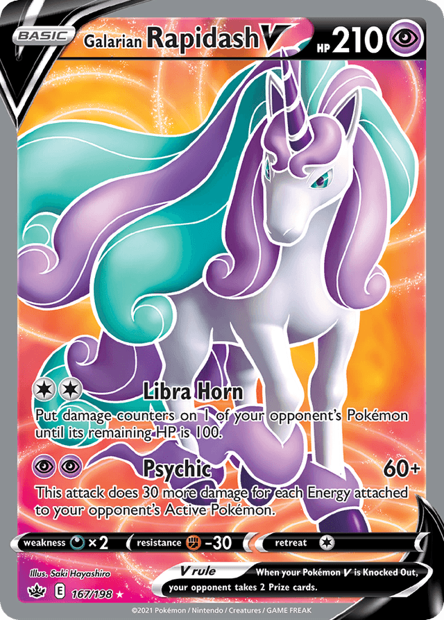 Galarian Rapidash V — Chilling Reign #167