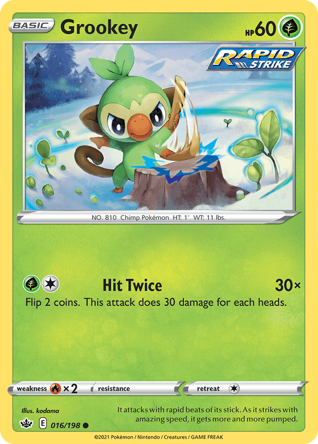 Grookey — Chilling Reign #16