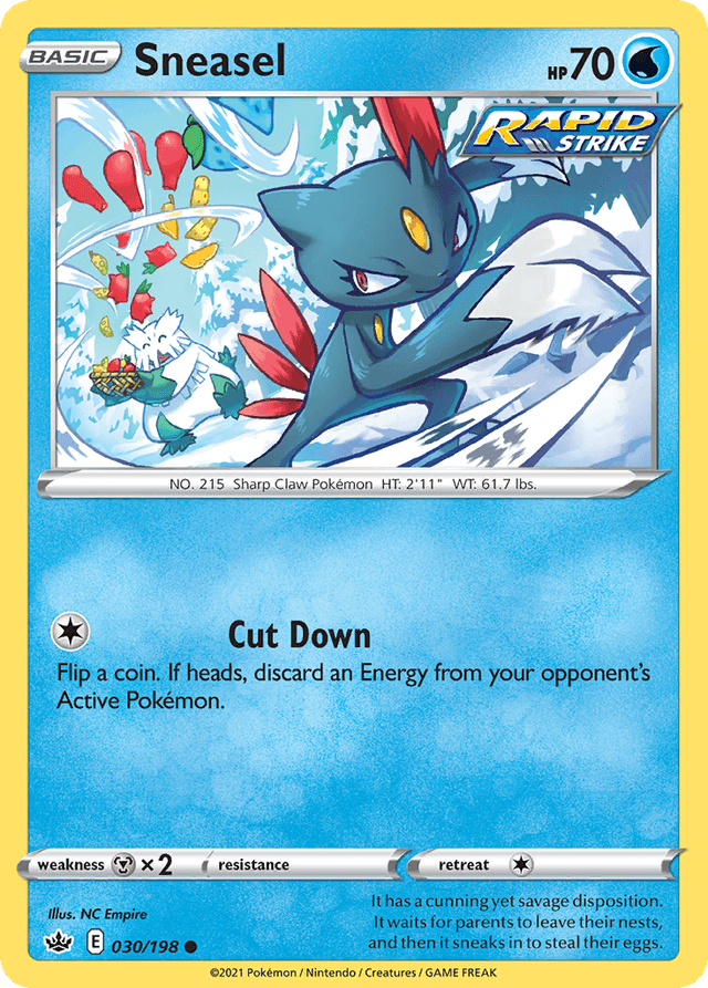 Sneasel — Chilling Reign #30
