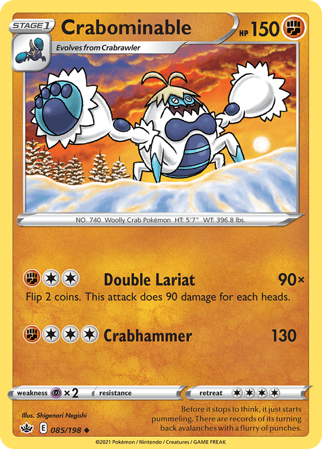 Crabominable — Chilling Reign #85