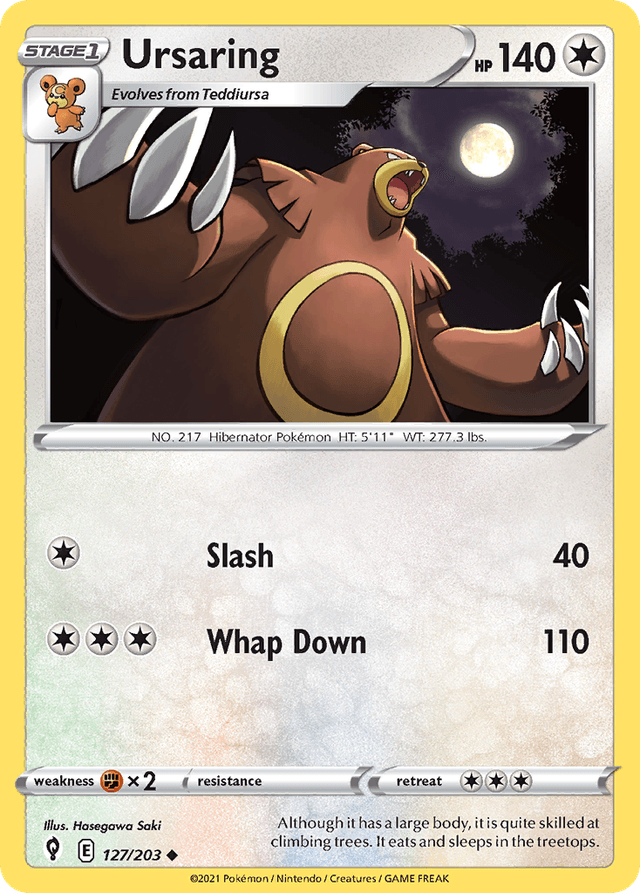 Ursaring — Evolving Skies #127
