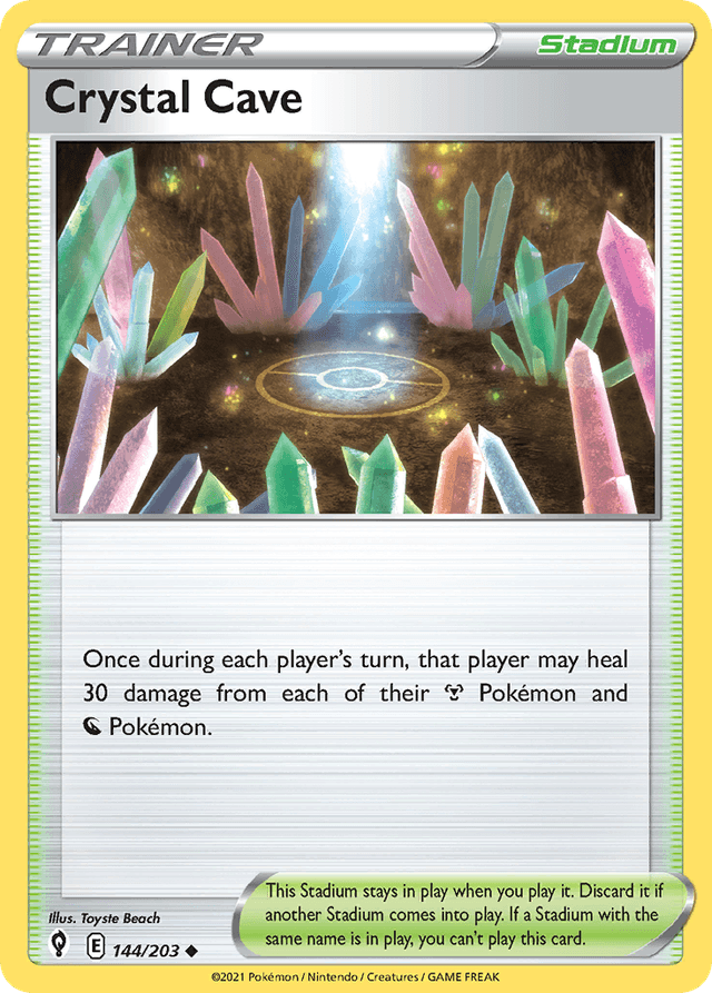 Crystal Cave — Evolving Skies #144