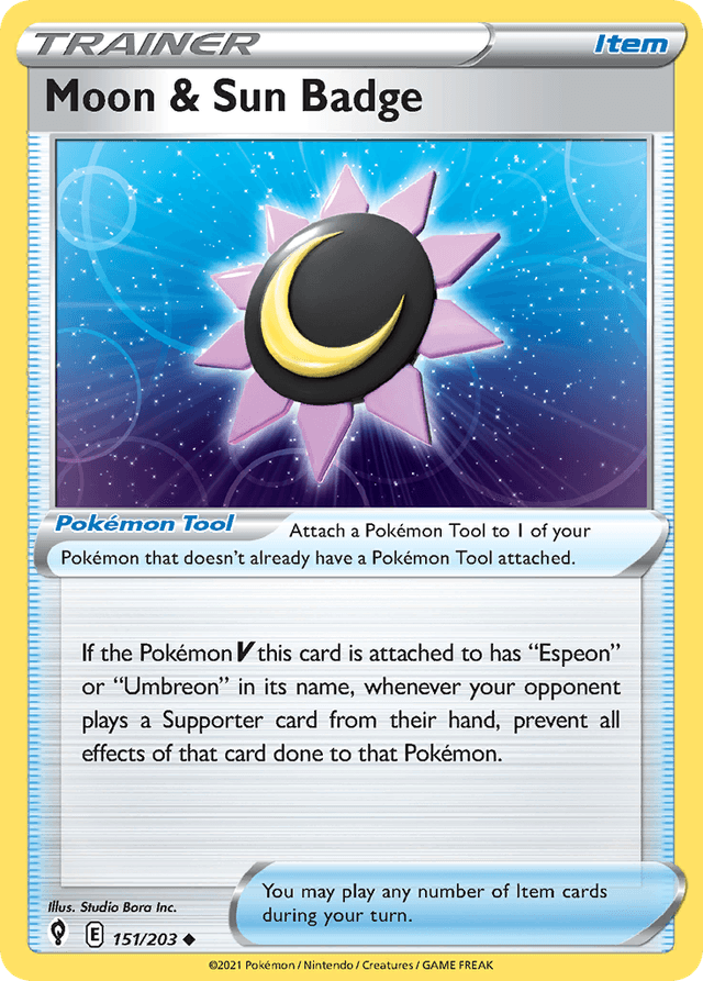 Moon & Sun Badge — Evolving Skies #151