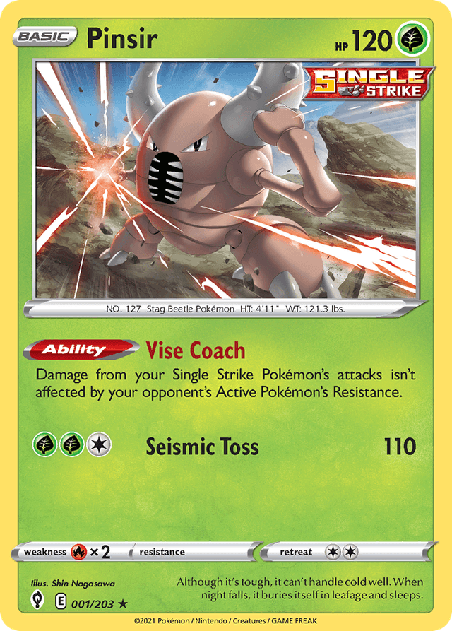 Pinsir — Evolving Skies #1