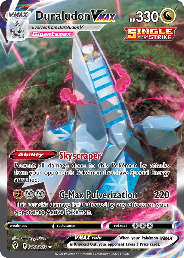 Duraludon VMAX — Evolving Skies #220
