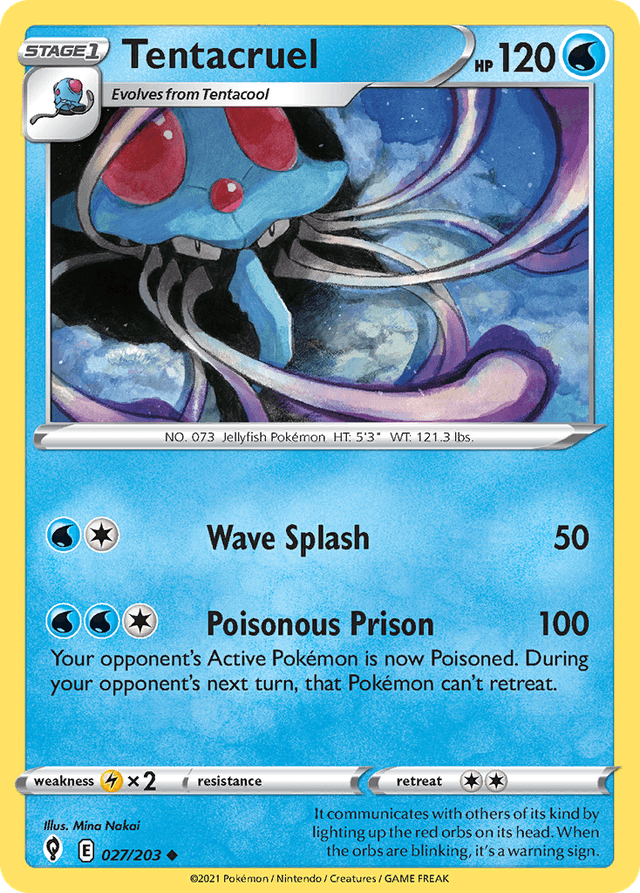 Tentacruel — Evolving Skies #27