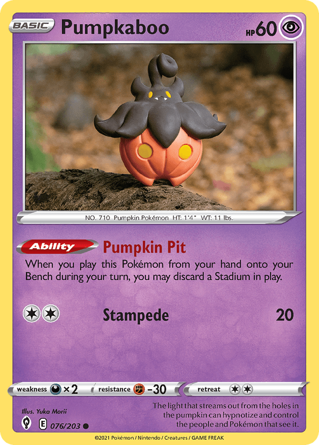 Pumpkaboo — Evolving Skies #76