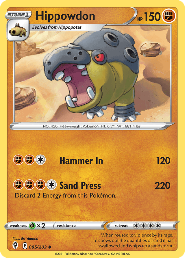 Hippowdon — Evolving Skies #85