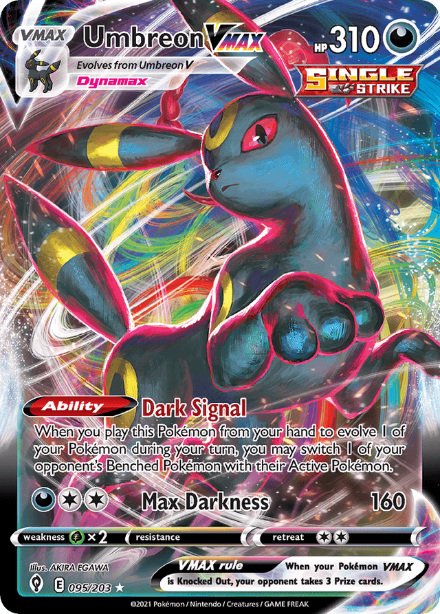 Umbreon VMAX — Evolving Skies #95