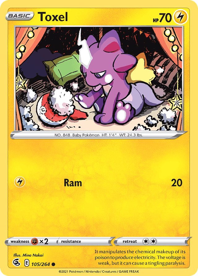 Toxel — Fusion Strike #105