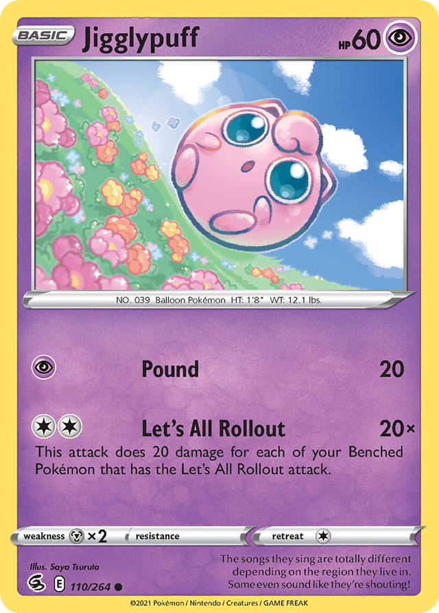 Jigglypuff — Fusion Strike #110