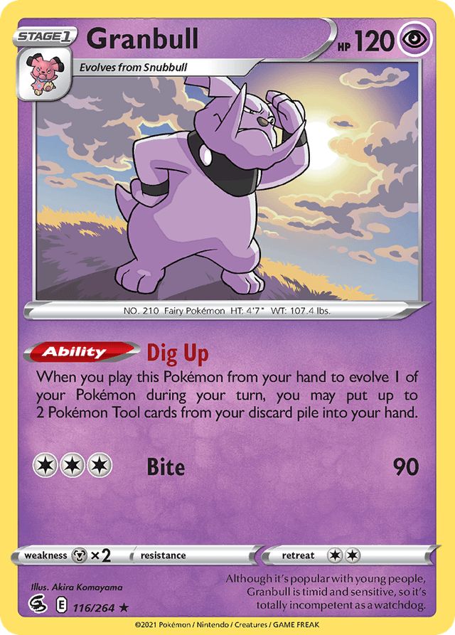 Granbull — Fusion Strike #116