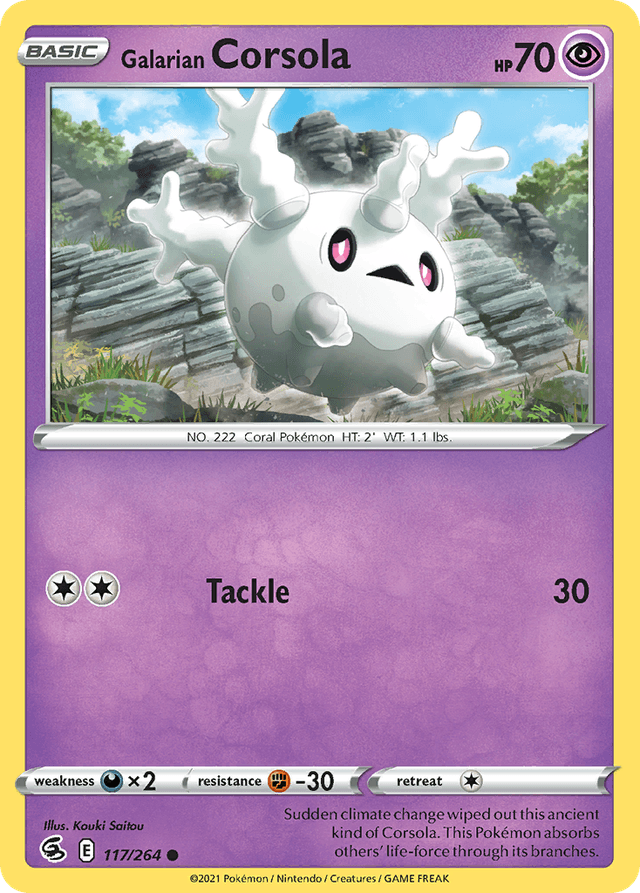 Galarian Corsola — Fusion Strike #117