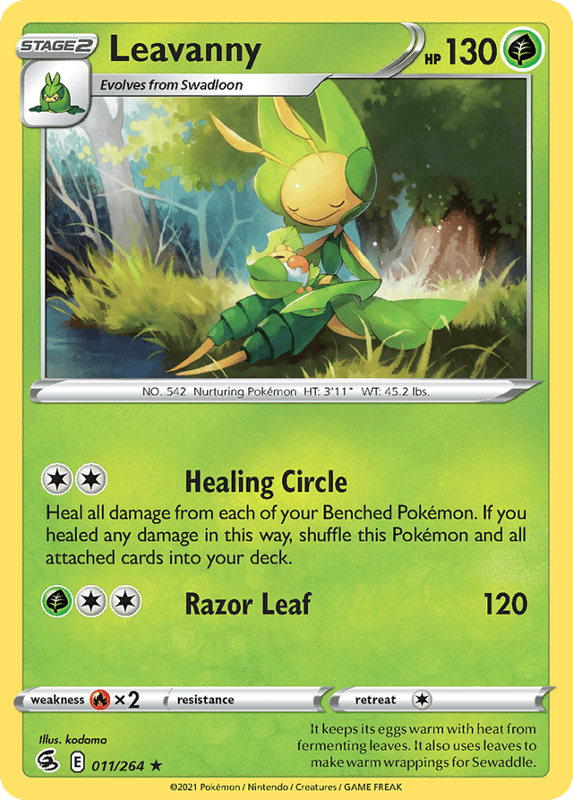 Leavanny — Fusion Strike #11
