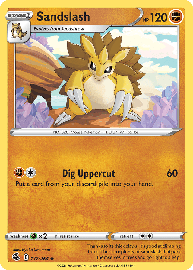 Sandslash — Fusion Strike #132