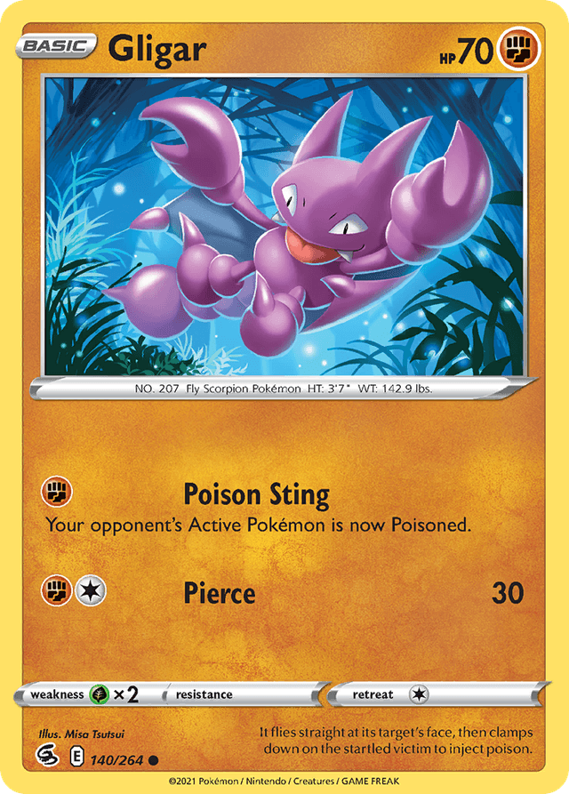 Gligar — Fusion Strike #140