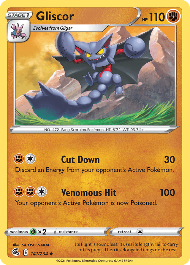 Gliscor — Fusion Strike #141