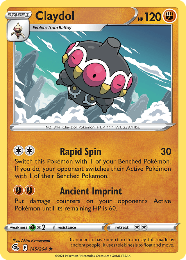 Claydol — Fusion Strike #145