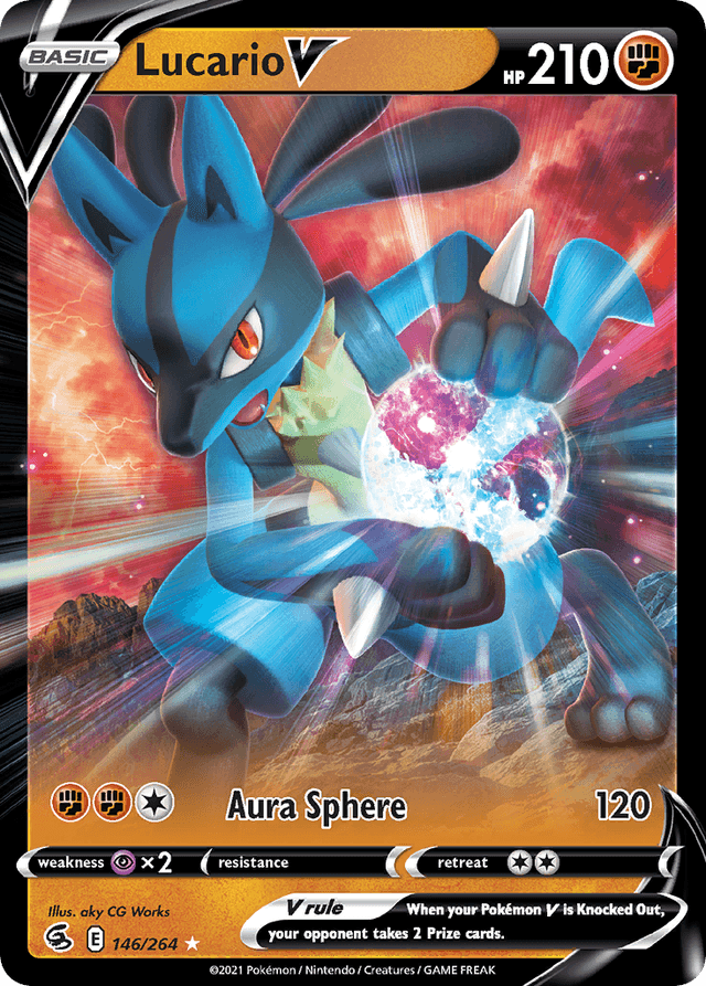 Lucario V — Fusion Strike #146