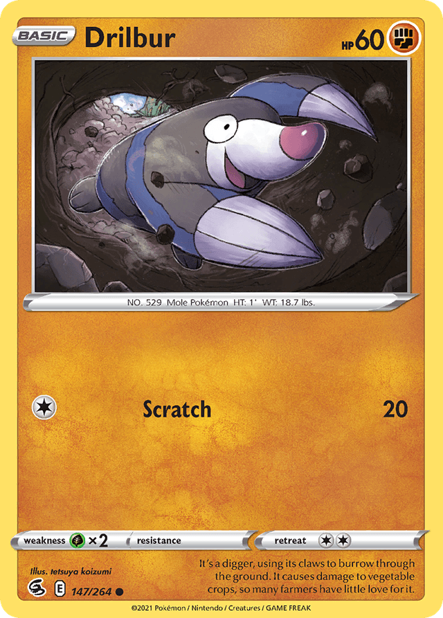 Drilbur — Fusion Strike #147