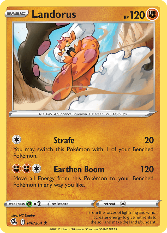 Landorus — Fusion Strike #148