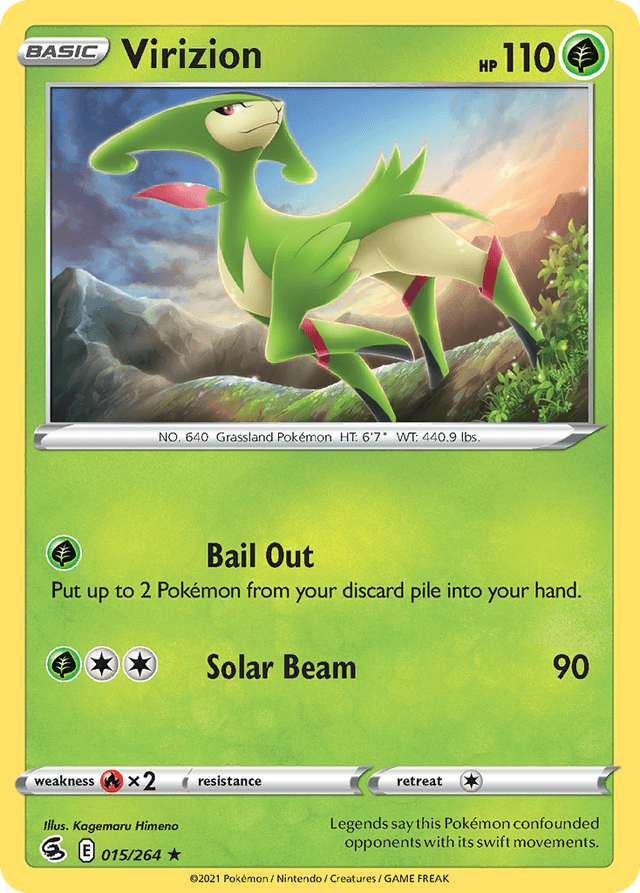 Virizion — Fusion Strike #15