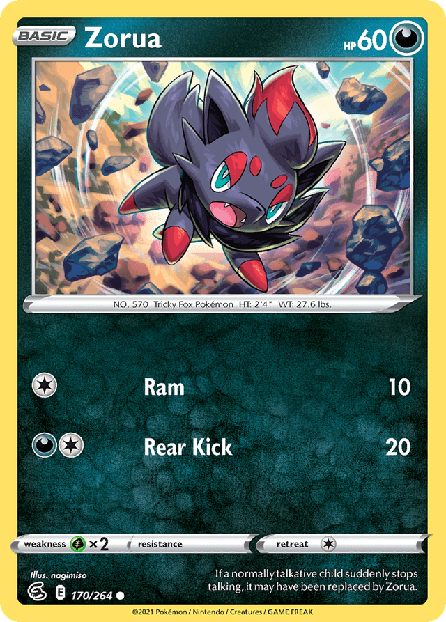 Zorua — Fusion Strike #170
