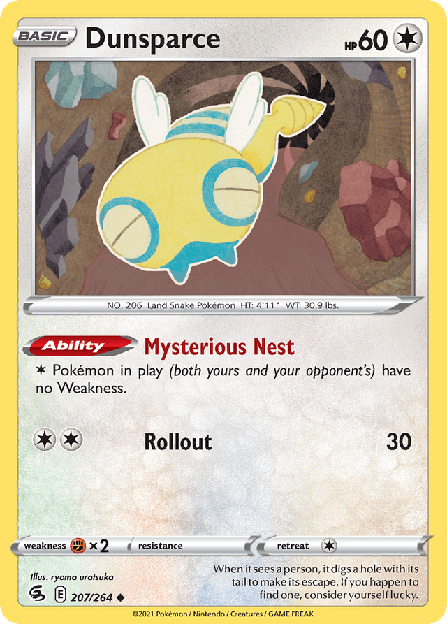 Dunsparce — Fusion Strike #207