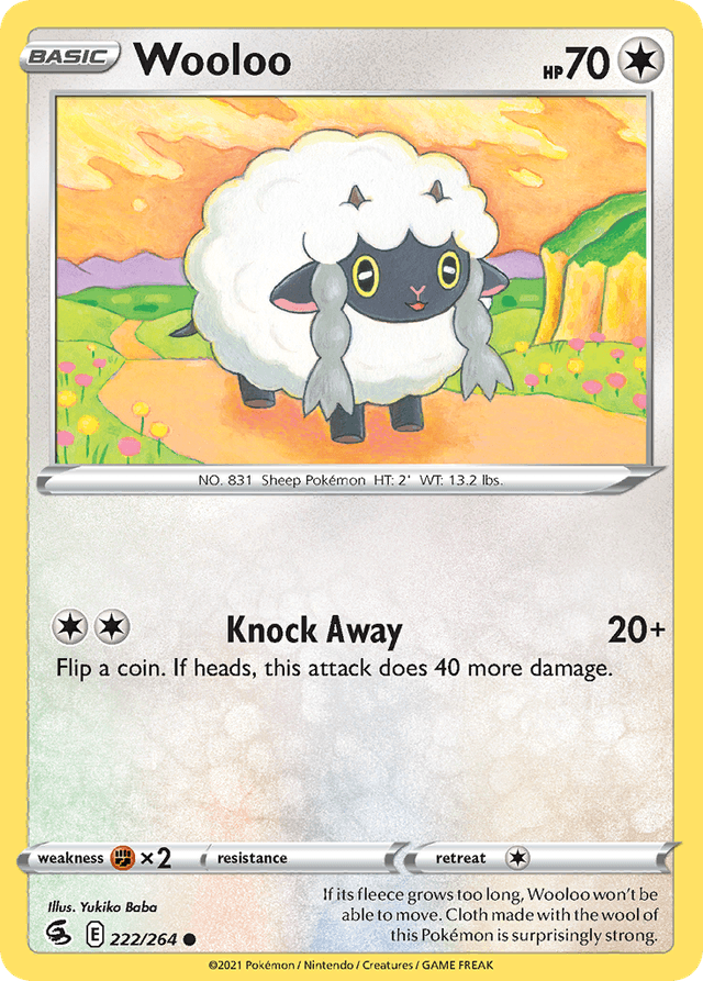 Wooloo — Fusion Strike #222