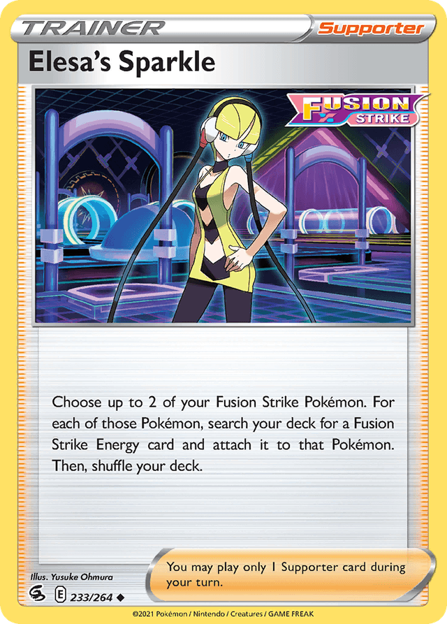 Elesa's Sparkle — Fusion Strike #233
