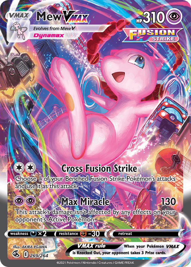 Mew VMAX — Fusion Strike #269