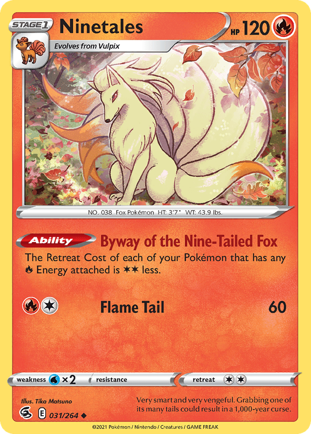 Ninetales — Fusion Strike #31