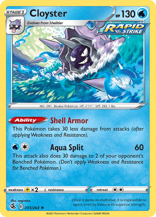 Cloyster — Fusion Strike #51