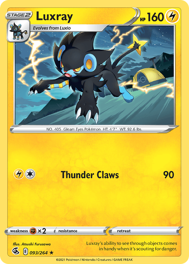 Luxray — Fusion Strike #93