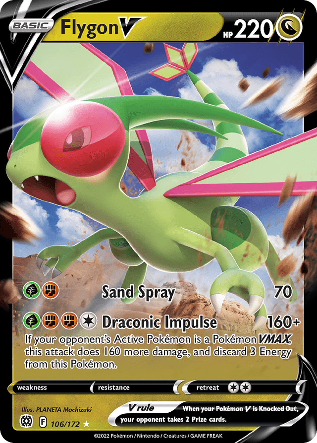 Flygon V — Brilliant Stars #106