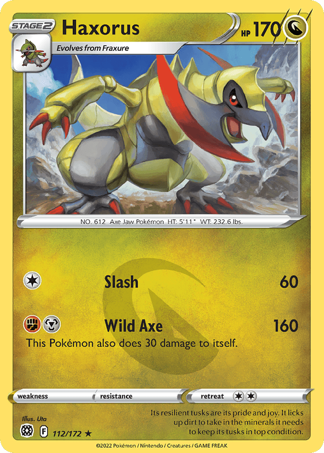 Haxorus — Brilliant Stars #112