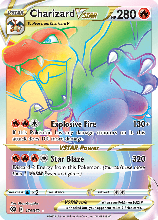 Charizard VSTAR — Brilliant Stars #174