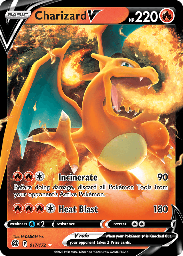 Charizard V — Brilliant Stars #17