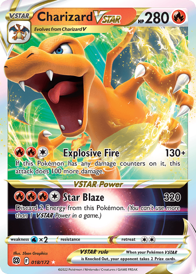 Charizard VSTAR — Brilliant Stars #18