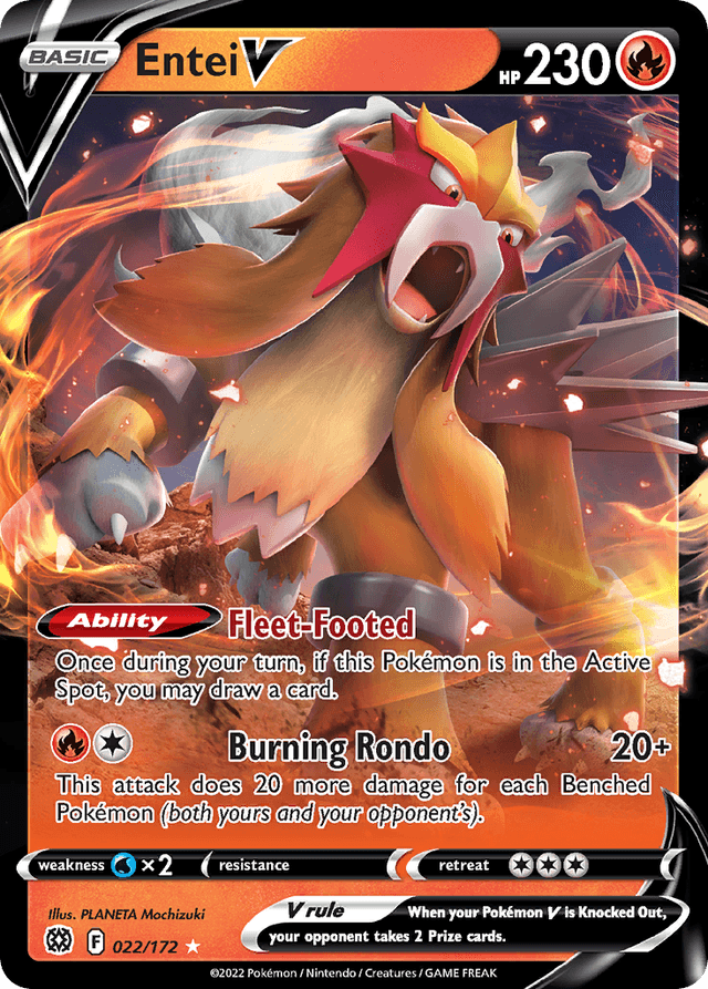 Entei V — Brilliant Stars #22