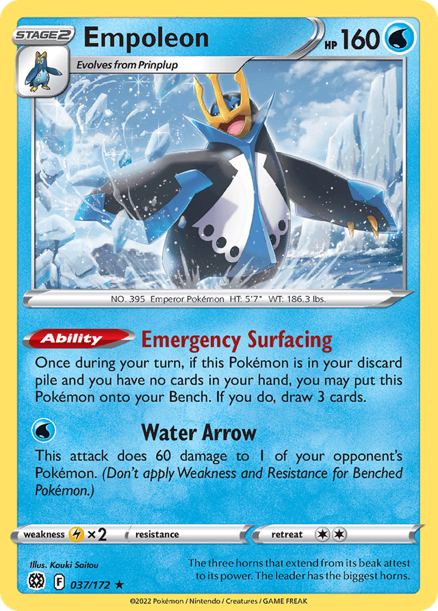 Empoleon — Brilliant Stars #37