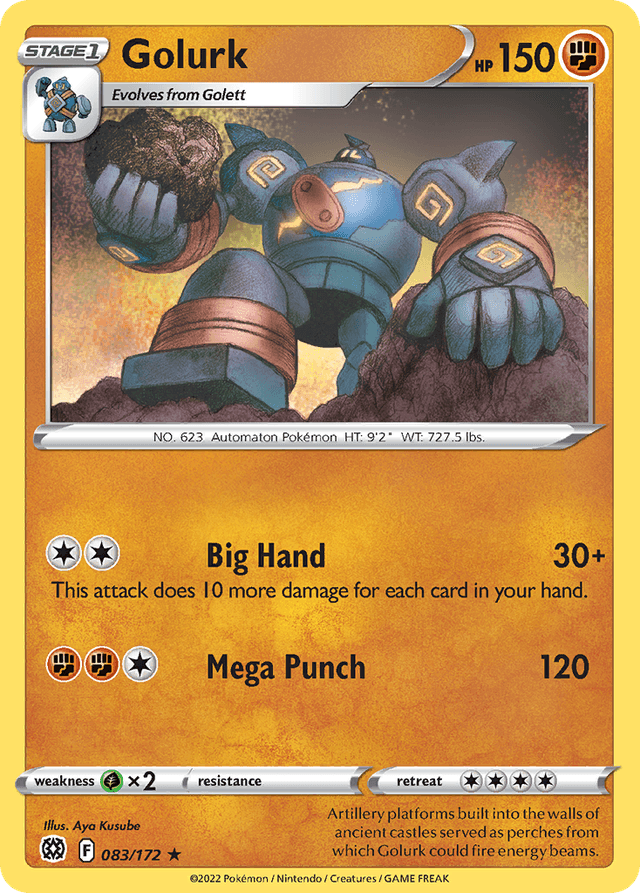 Golurk — Brilliant Stars #83
