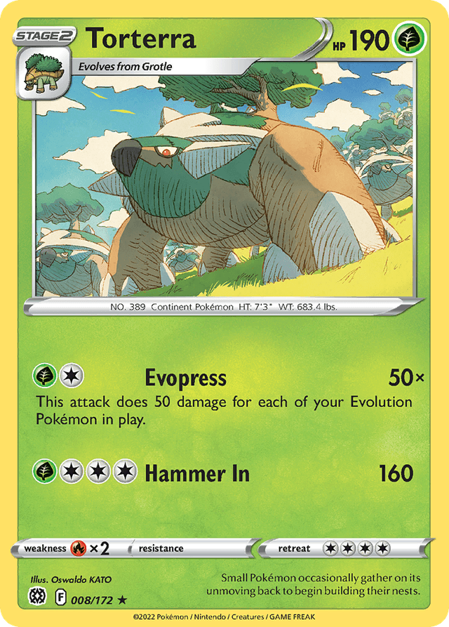 Torterra — Brilliant Stars #8