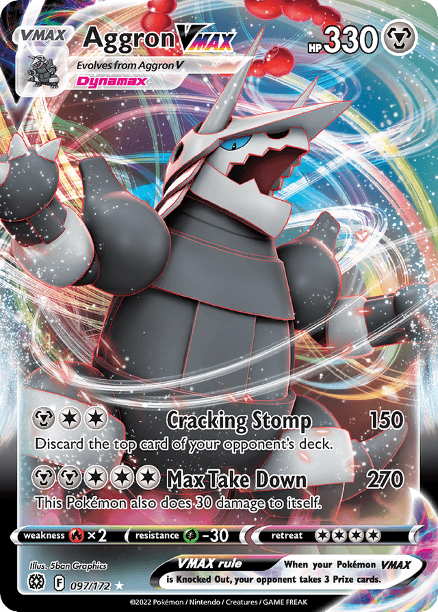 Aggron VMAX — Brilliant Stars #97